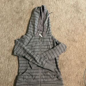Grey lululemon hoodie size 12